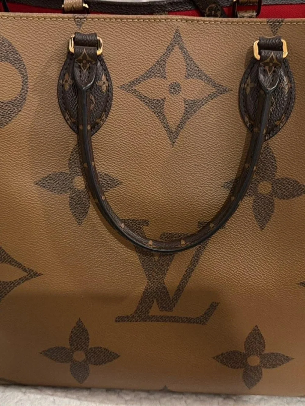 Louis Vuitton Brown Monogram Onthego Tote GM - Picture 12 of 16